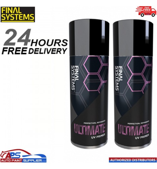 2X FINAL SYSTEMS ULTIMATE UV Primer Aerosol 400ml (AP9019/A)